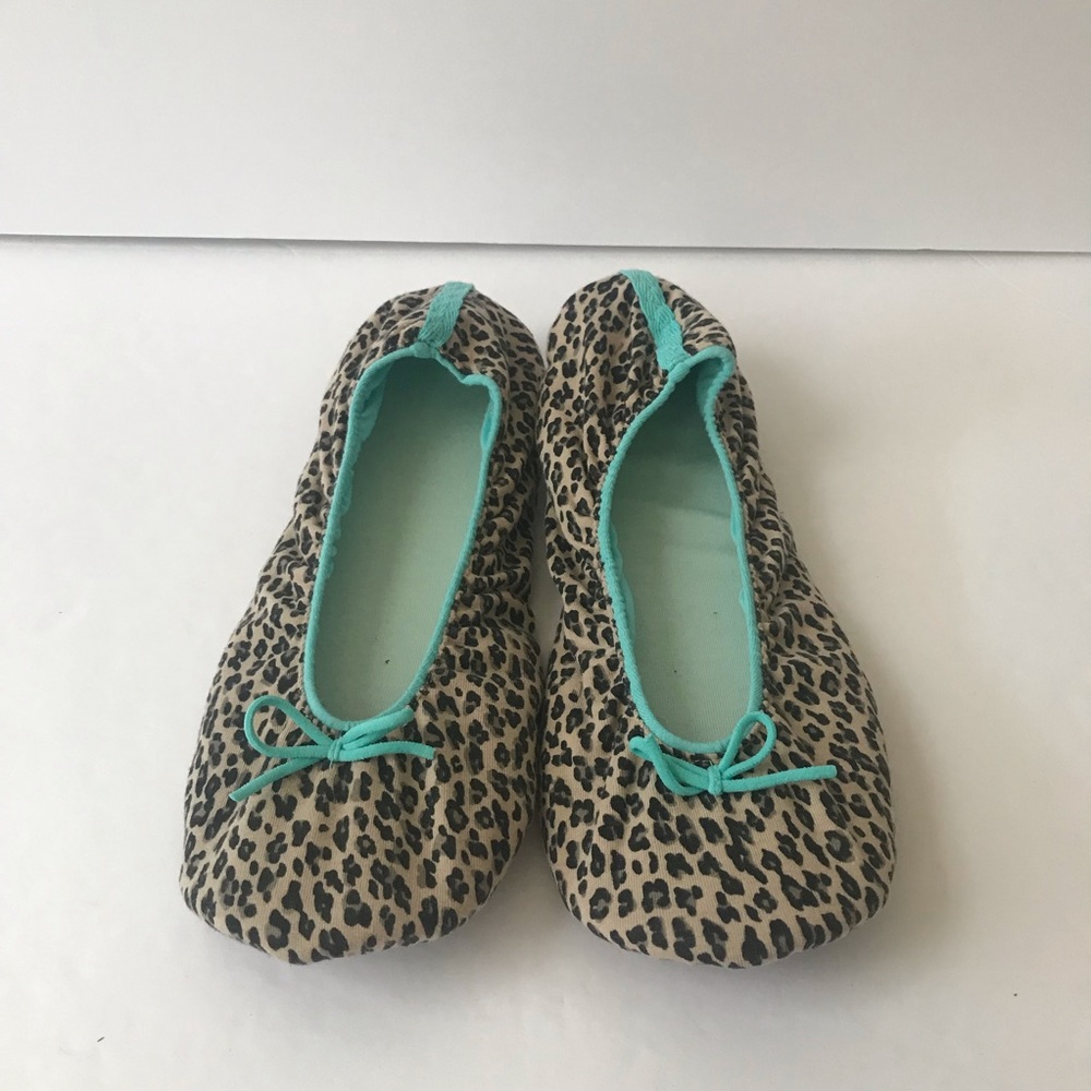 Leopard print‎ bedroom slippers